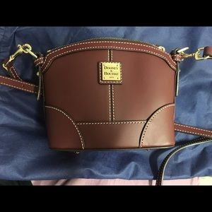 Wine Selleria Mini Domed crossbody bag